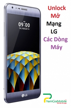 Mua Code Unlock Mở Mạng LG X Cam Uy Tín Tại HCM Lấy liền